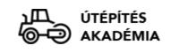 Útépítés akadémia logó